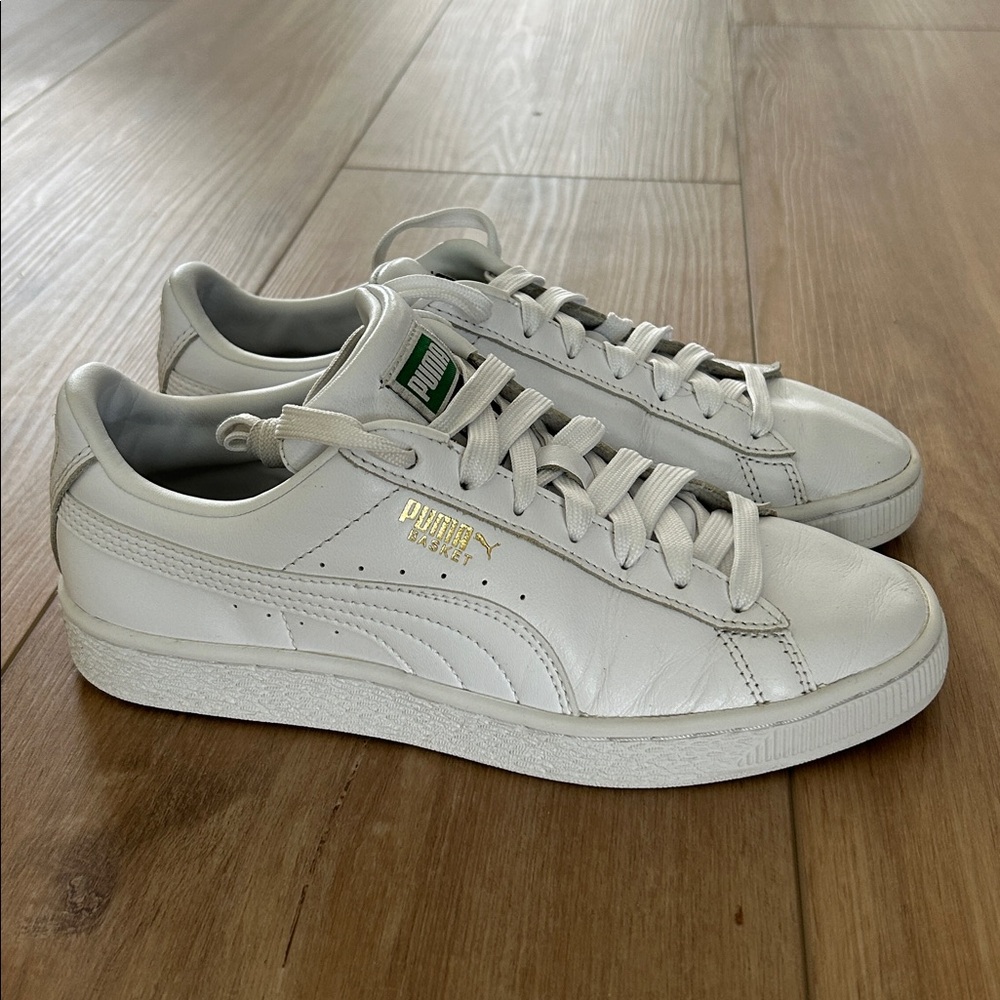 PUMA ‘Basket’ Leather Sneakers